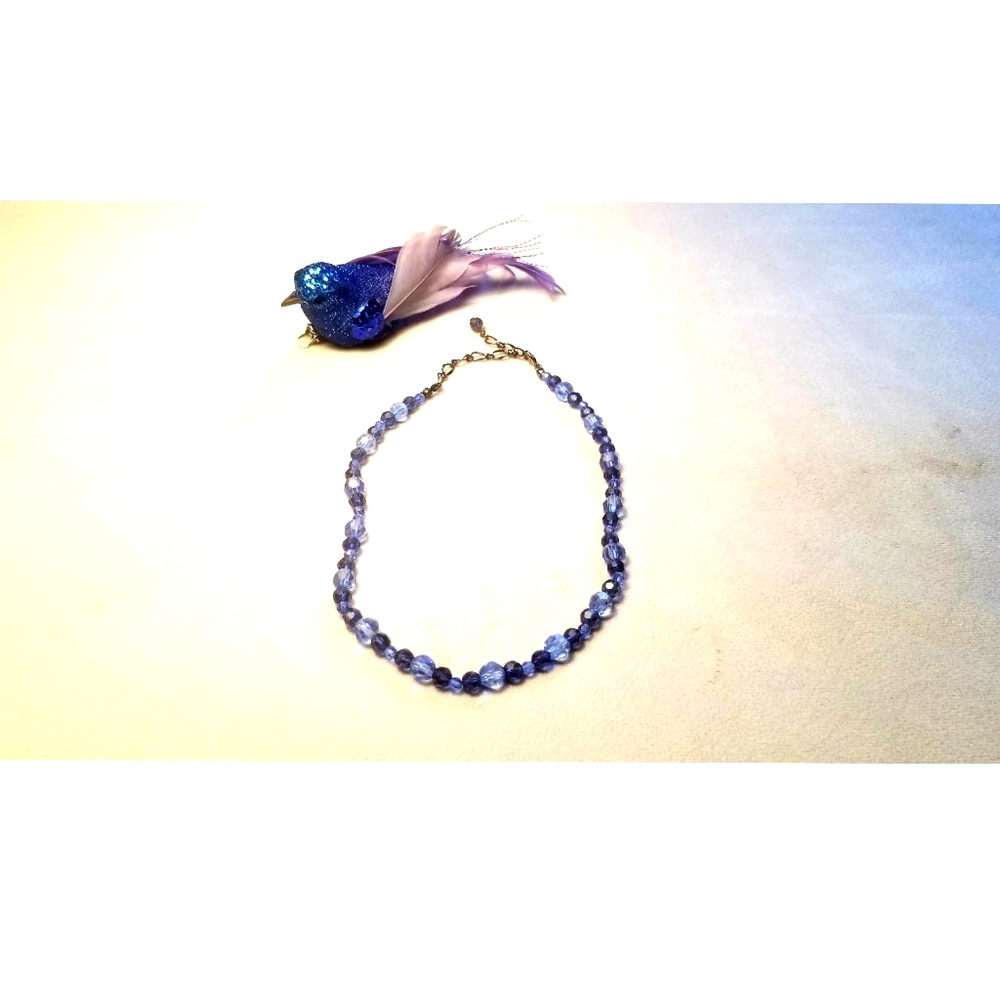 New Handmade Necklace For Women/Blue Color - Picture 3 of 7